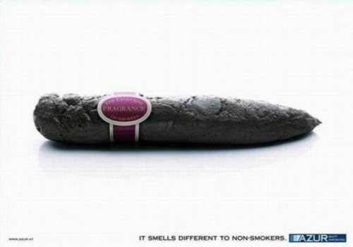 Sigarayla savaşan posterler