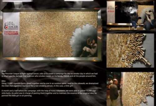 Sigarayla savaşan posterler