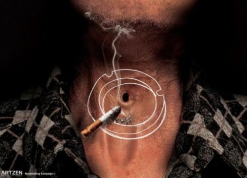 Sigarayla savaşan posterler