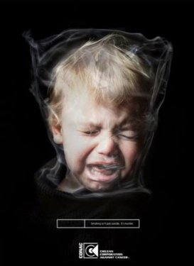 Sigarayla savaşan posterler