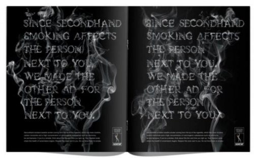 Sigarayla savaşan posterler