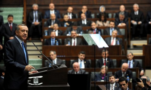 İsmail Haniye AK Parti grup toplantısında