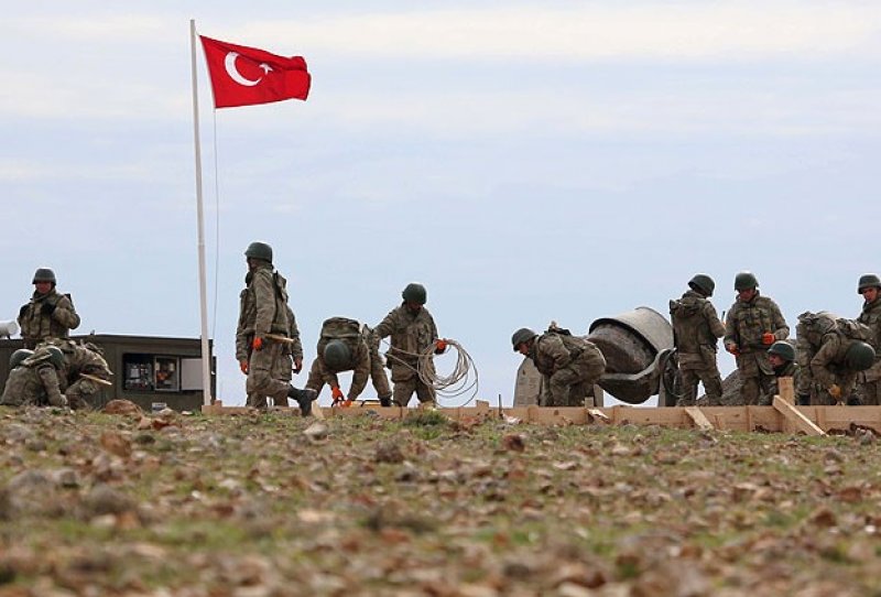 Süleyman Şah Türbesi'nin yapımı sürüyor