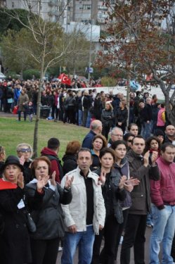 İşte İzmir'deki muhteşem Atatürk portresi 
