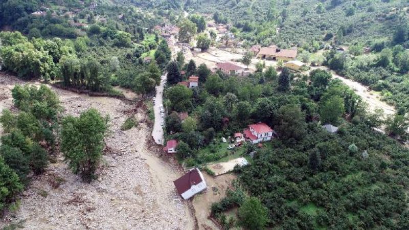Düzce'de sel felaketi