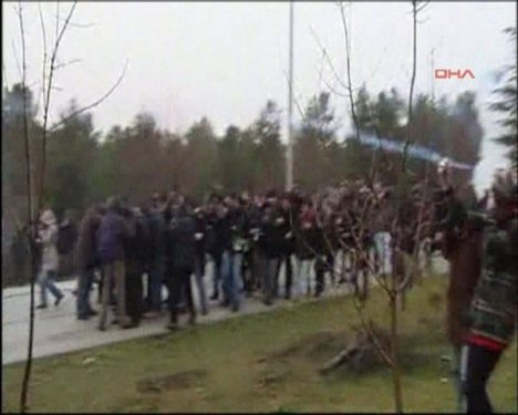 ODTÜ'de Başbakan Erdoğan'a protesto 