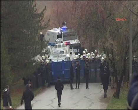 ODTÜ'de Başbakan Erdoğan'a protesto 