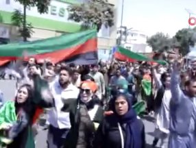 Kabil’deki Bağımsızlık Günü yürüyüşünde silah sesleri