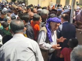 Şanlıurfa’da aşure dağıtımı sırasında izdiham