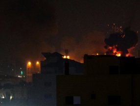 İsrail, Gazze Şeridi'ne hava saldırısı düzenledi