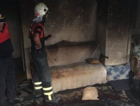 Aydın’da torunu, yaşlı kadının evini yaktı