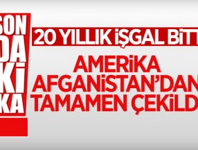 ABD Afganistan'dan tamamen çekildi