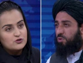 Taliban yetkilisiyle ekrana çıkan kadın gazeteci ülkeyi terk etti
