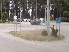 Samsun'da 2 kişinin öldüğü kaza kamerada