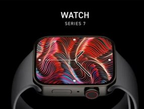 Apple Watch Series 7'nin tasarımını gösteren görseller