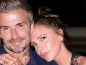 Victoria Beckham, David Beckham'ın kalçasını paylaştı