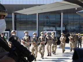 Bingöl’de, komandolar dualarla Suriye’ye uğurlandı