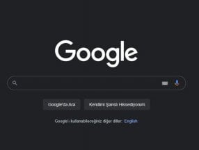 Google aramalar için karanlık mod nasıl açılır