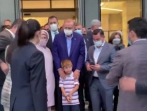 Cumhurbaşkanı Erdoğan, Türkevi Binası'nı inceledi