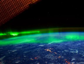 Fransız astronottan etkileyici aurora görüntüsü