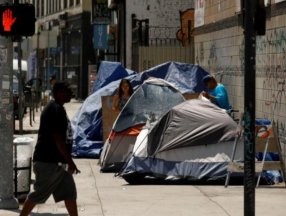 ABD'de evsizler, kış mevsimini sokaklarda geçirecek