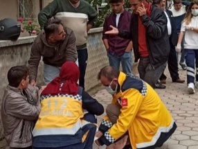 Bursa'da kaza yapanın oğlu olduğunu gören baba, gözyaşlarını tutamadı