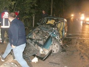 Kocaeli TEM’de 3 araç birbirine girdi: 3 yaralı