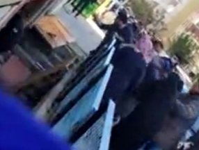 Sultangazi'de, kolon kesme tartışması kamerada