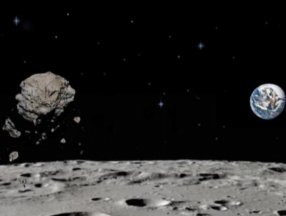 Dünya yörüngesindeki göktaşı, Ay'dan kopmuş olabilir