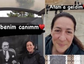 Binnur Kaya, Anıtkabir'e gitti