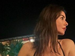 Defne Samyeli havuzdan çıkmıyor