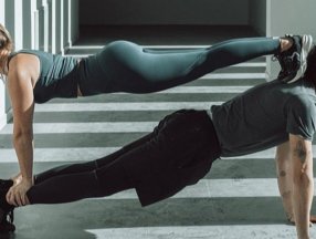 Müge Boz ve Caner Erdeniz birlikte form tutuyor