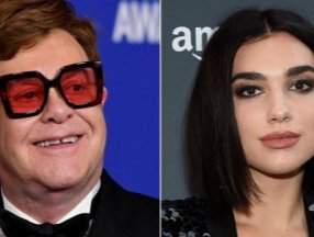 Dua Lipa ile Elton John rekor kırdı