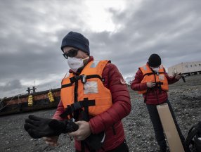 Türk ekibi Antarktika'da