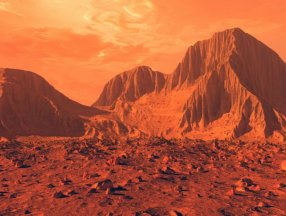 Mars'ta çiçeğe benzer bir oluşum keşfedildi