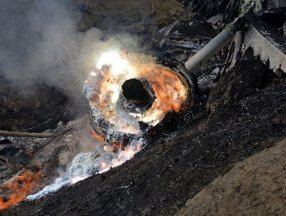 Romanya'ya ait MIG-21 savaş uçağı düştü