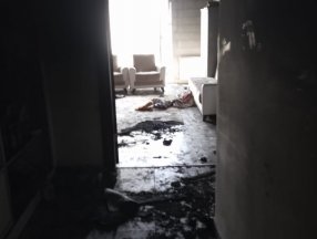 Ankara’da, eşi terk edince evi ateşe verdi