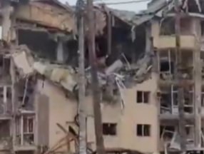 Kiev'de Rus işgalinin çarpıcı görüntüleri