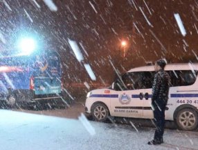 İstanbul'da kar yağışı başladı