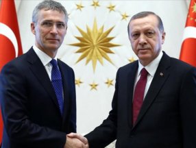 Cumhurbaşkanı Erdoğan, Stoltenberg ile görüştü