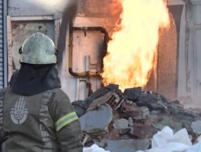 Bağcılar’da doğal gaz borusunda patlama