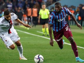 Trabzonspor ile Beşiktaş berabere kaldı