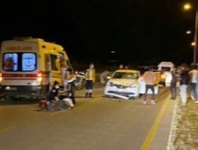 Aydın’da otomobilin çarptığı motosikletli öldü