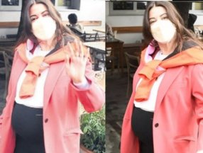 9 aylık hamile Başak Dizer, görüntülendi