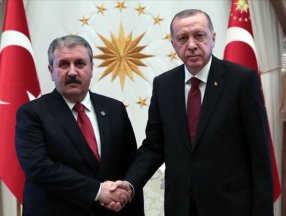 Cumhurbaşkanı Erdoğan'dan Mustafa Destici ziyareti