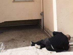 Kayseri'de polisten kaçan hükümlünün ayağı kırıldı