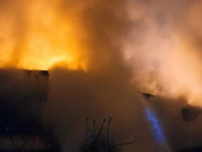 Zonguldak'ta fırının odunluğunda yangın çıktı