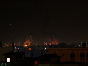 İsrail, Gazze Şeridi'ndeki bir bölgeyi vurdu