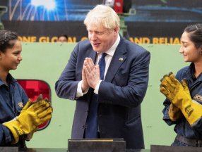 Boris Johnson'ın Hindistan temasları