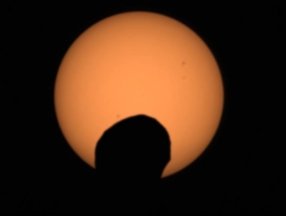 NASA, Mars'taki Güneş tutulmasını görüntüledi